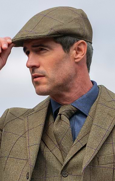 Men's Tweed Hereford Cap