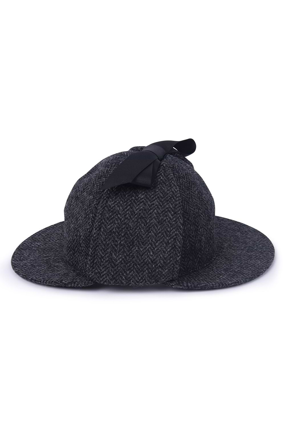 Cappello Uomo Deerstalker Sherlock Holmes Berretto Spina Di Pesce Pied - Foto 7