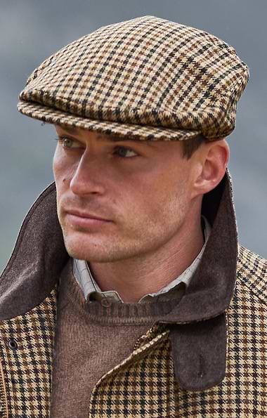 Men's British Tweed Bond Cap
