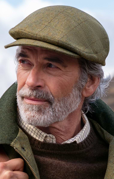 Men's British Tweed Bond Cap
