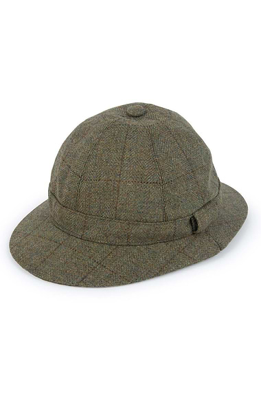 Men's Tweed Stalker Hat