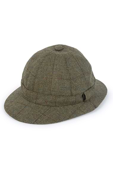 Men's Tweed Stalker Hat
