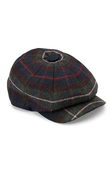 Men's British Tweed Newsboy Cap