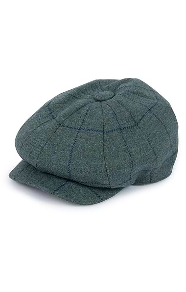 Men's British Tweed Newsboy Cap