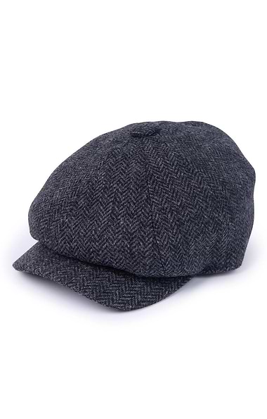 Men's British Tweed Newsboy Cap