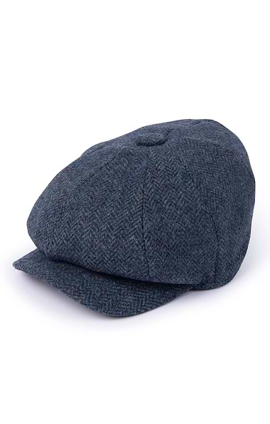 Men's British Tweed Newsboy Cap