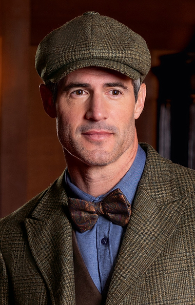 Men's British Tweed Newsboy Cap