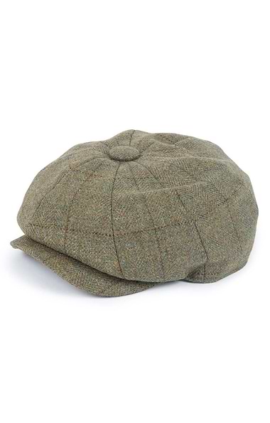 Men's British Tweed Newsboy Cap