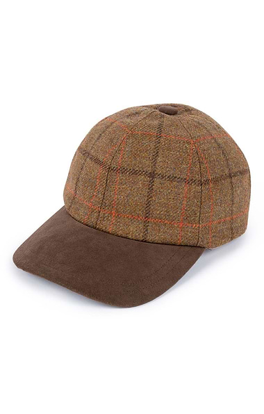 Men's British Tweed Baseball Cap