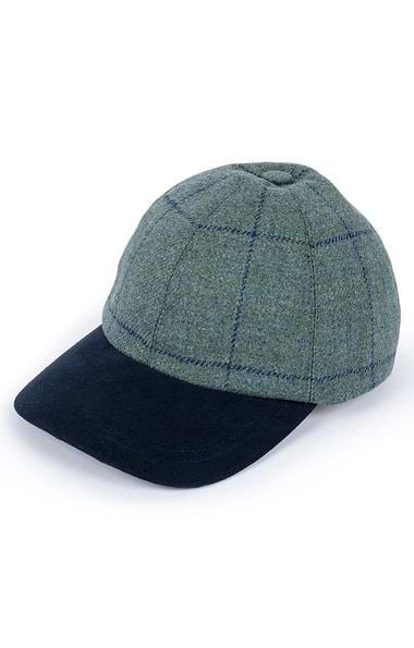 Men's British Tweed Baseball Cap