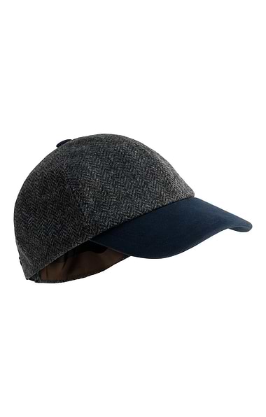 Men's British Tweed Baseball Cap