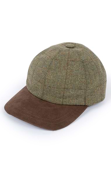 Men's British Tweed Baseball Cap