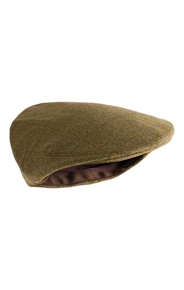 Men's Scottish Saxony Tweed Hereford Cap