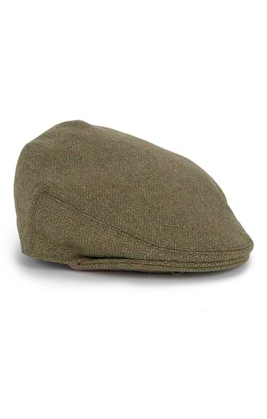 Men's Scottish Saxony Tweed Hereford Cap