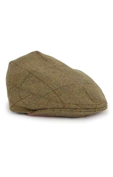 Men's Scottish Saxony Tweed Hereford Cap
