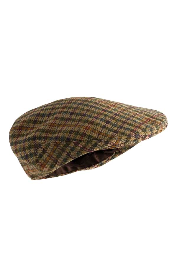 Men's Scottish Saxony Tweed Hereford Cap