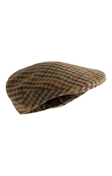 Men's Scottish Saxony Tweed Hereford Cap