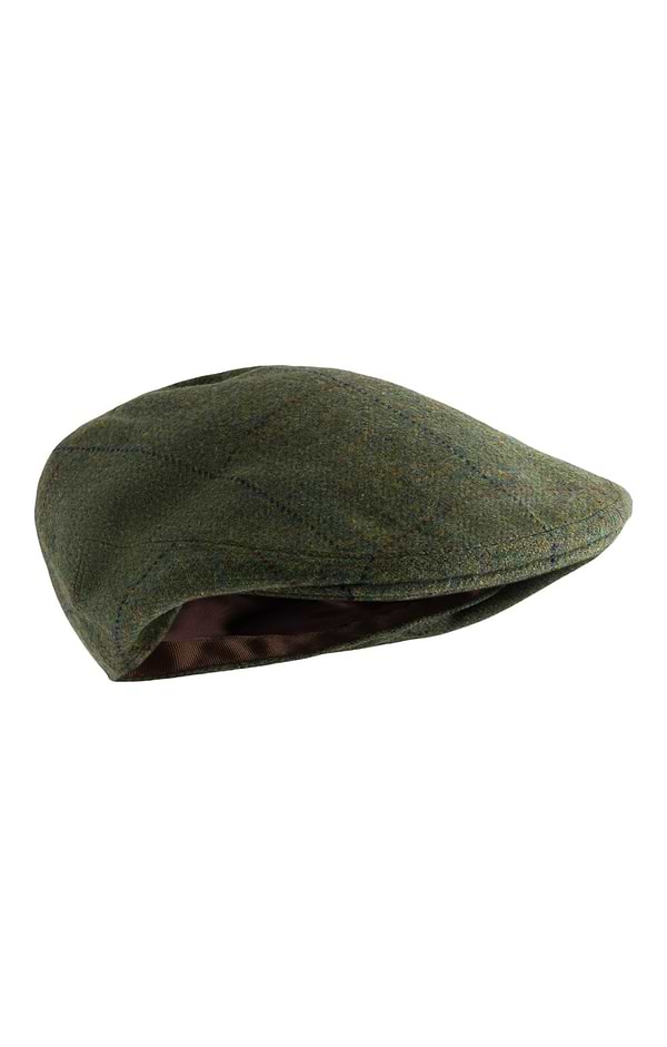 Men's Scottish Saxony Tweed Hereford Cap