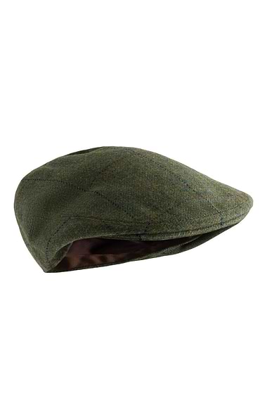 Men's Scottish Saxony Tweed Hereford Cap