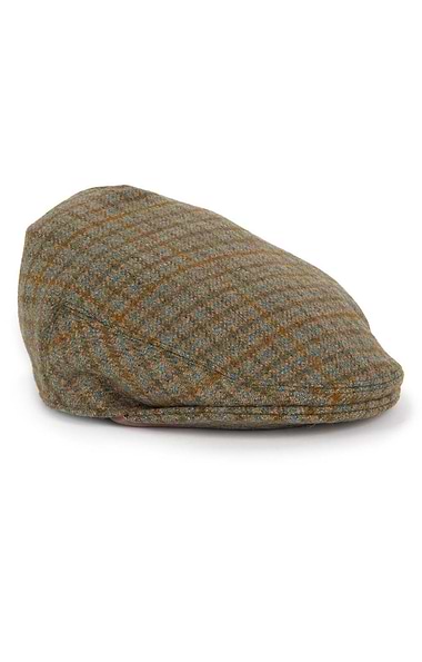 Men's Scottish Saxony Tweed Hereford Cap