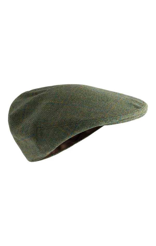 Men's Scottish Saxony Tweed Hereford Cap