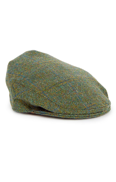 Men's Scottish Saxony Tweed Hereford Cap