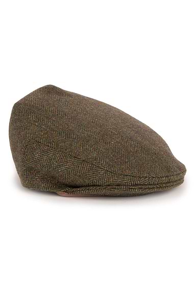 Men's Scottish Saxony Tweed Hereford Cap