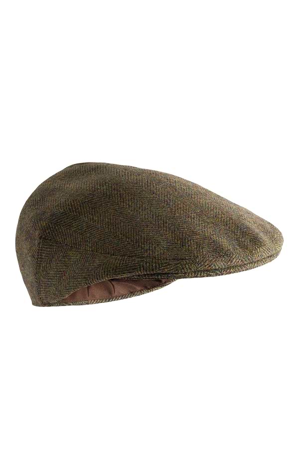 Men's Scottish Saxony Tweed Hereford Cap