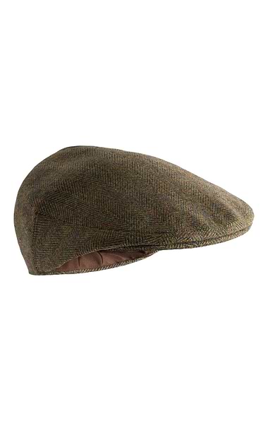 Men's Scottish Saxony Tweed Hereford Cap