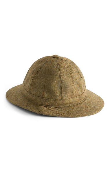 Men's Scottish Saxony Tweed Stalker Hat