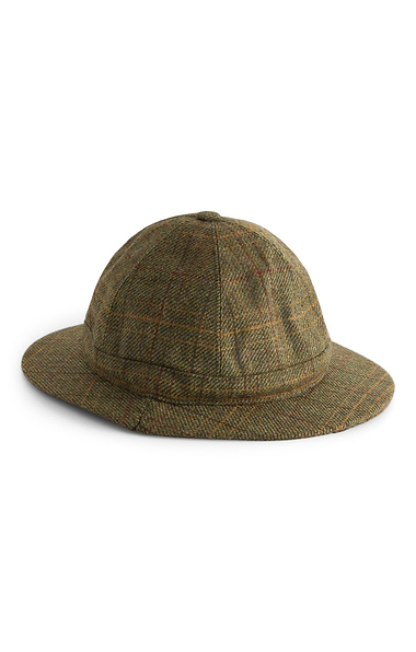 Men's Scottish Saxony Tweed Stalker Hat
