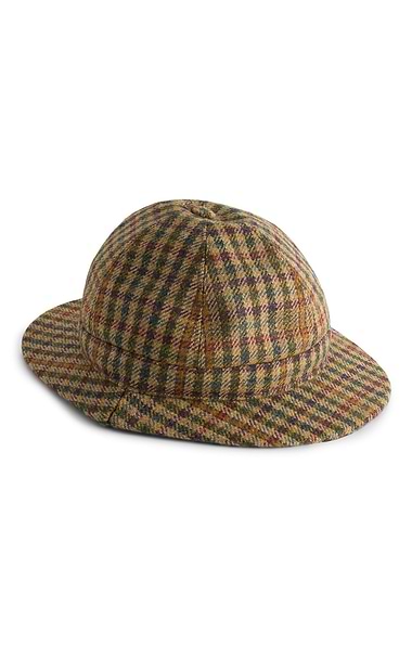 Men's Scottish Saxony Tweed Stalker Hat