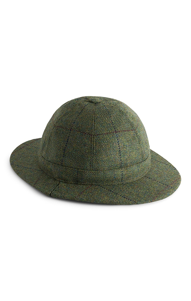 Men's Scottish Saxony Tweed Stalker Hat