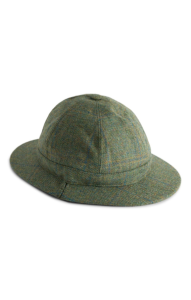 Men's Scottish Saxony Tweed Stalker Hat