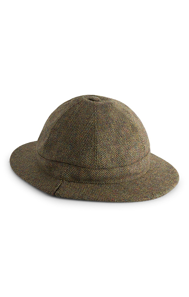 Men's Scottish Saxony Tweed Stalker Hat