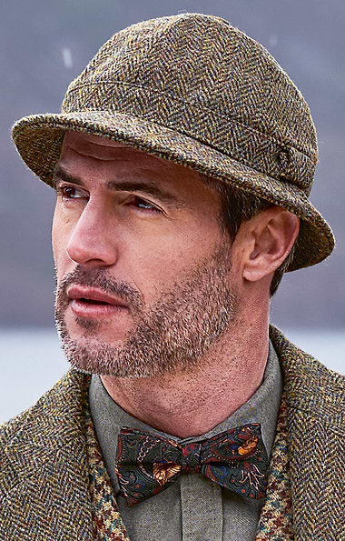 Men's Harris Tweed® Stalker Hat