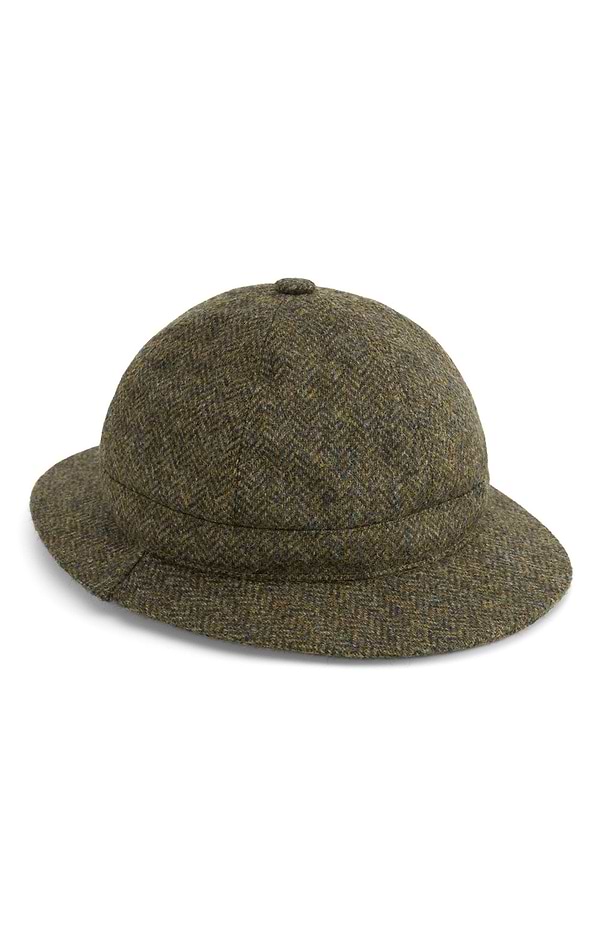 Ladies British Tweed Stalker Hat