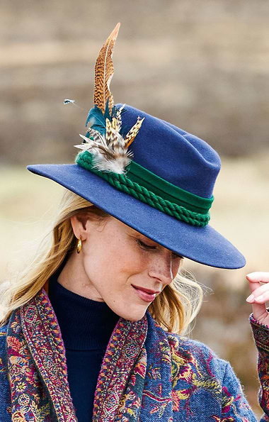 Ladies Austrian Feather Hat
