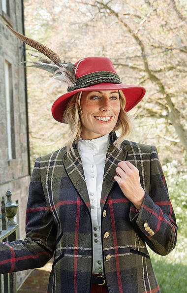 Ladies Austrian Feather Hat