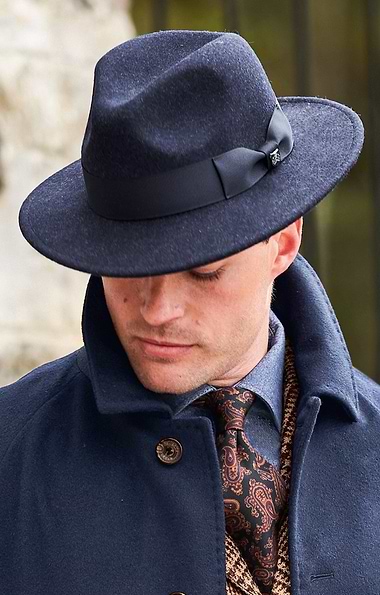 Men's Boston Marled Felt Hat