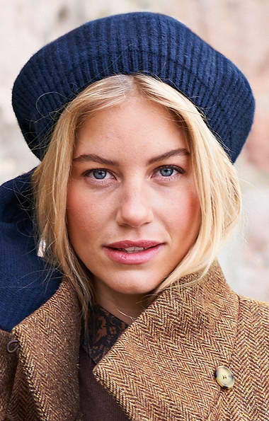 Ladies Gauzy Cashmere Beret