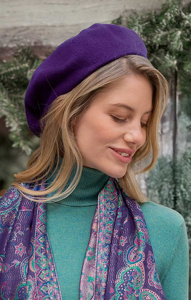 Ladies Wool Beret