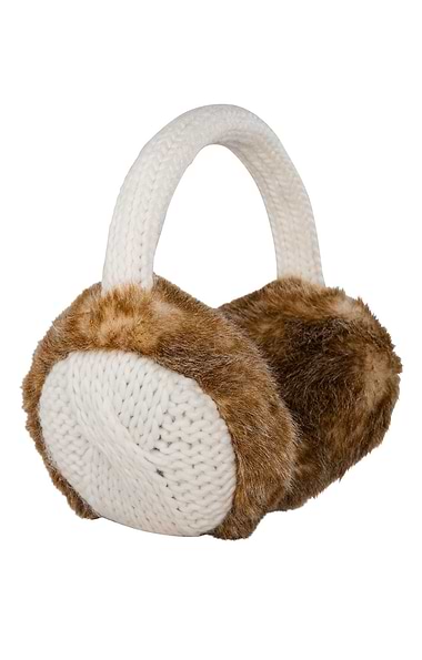 Ladies Aran Earmuffs