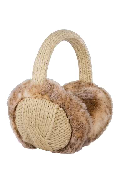 Ladies Aran Earmuffs