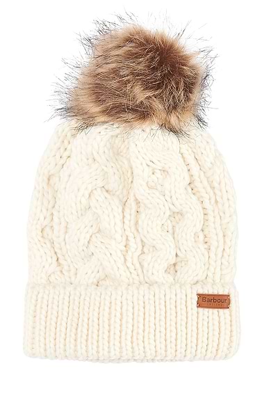 Ladies Barbour Penshaw Cable Beanie