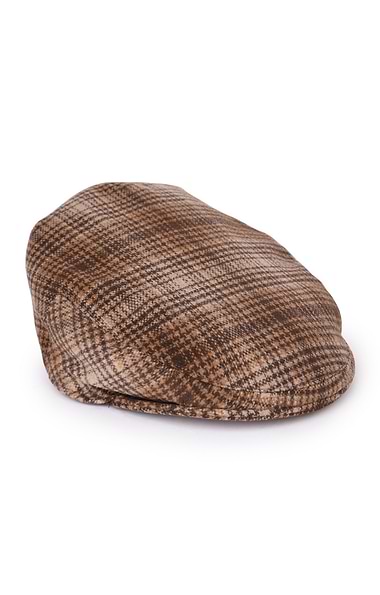 Men's Pure Wool Tweed Hereford Cap