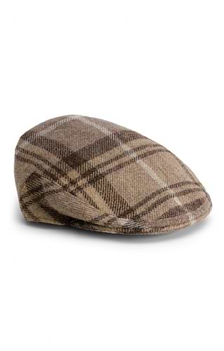 Men's Pure Wool Tweed Hereford Cap
