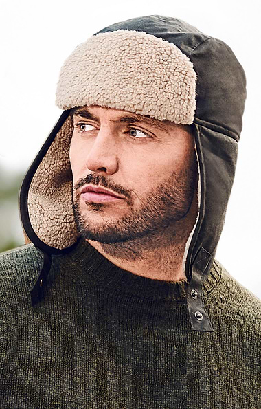 Men's Wax Trapper Hat