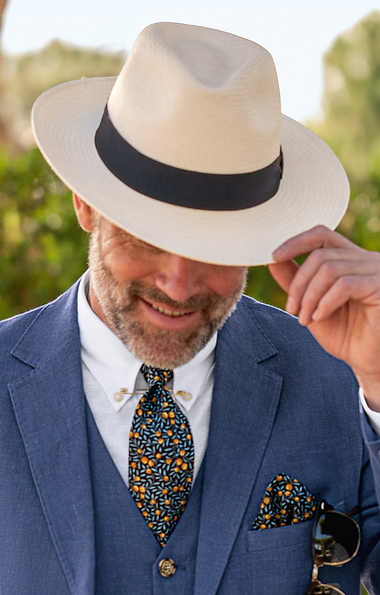 Men's Snap Brim Panama Hat