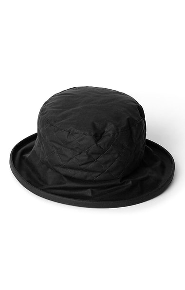 Ladies Wax Quilted Hat